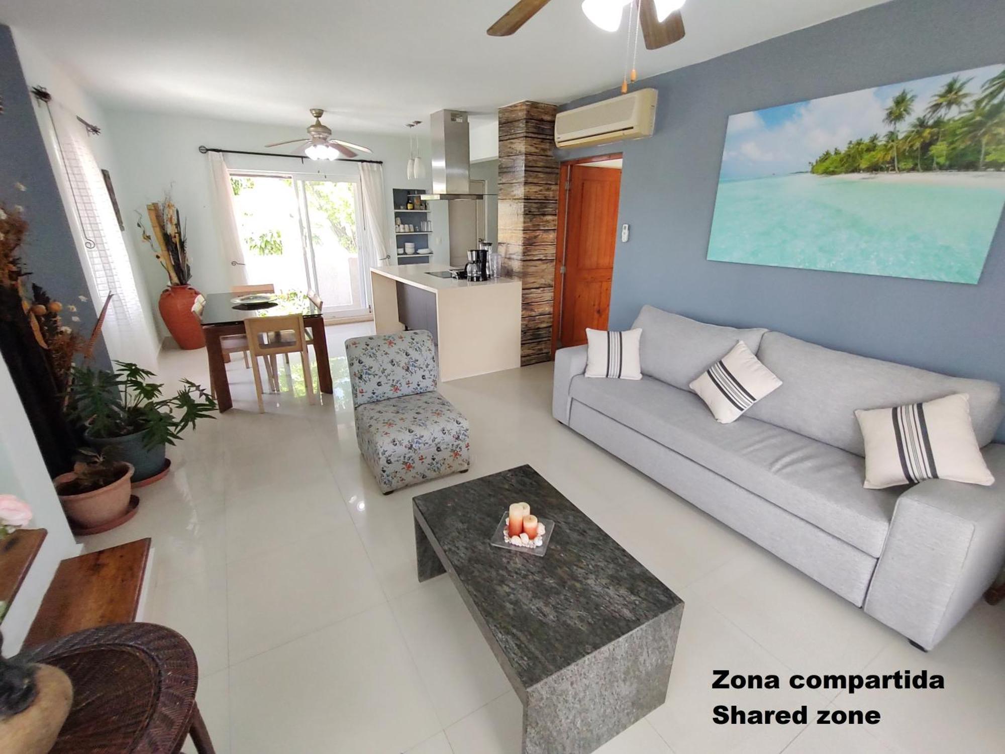 Private Rooms In A Hotel-Type Apartment - Super Located Puerto Aventuras Kültér fotó